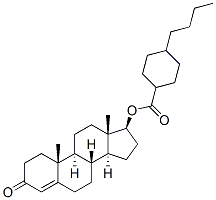 CAS#: 105165-22-8， [(8R,9S,10R,13S,14S,17S)-10,13-Dimethyl-3-Oxo-1,2,6,7,8,9,11,12,14,15,16,17-Dodecahydrocyclopenta[a]Phenanthren-17-Yl] 4-Butylcyclohexane-1-Carboxylate