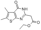 CAS#: 105219-73-6， Ethyl 2-(5,6-Dimethyl-4-Oxo-3H-Thieno[2,3-d]Pyrimidin-2-Yl)Acetate