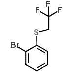 CAS#: 105230-43-1， 1-Bromo-2-[(2,2,2-Trifluoroethyl)Sulfanyl]Benzene