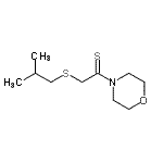 CAS#: 105247-16-3， 2-(Isobutylsulfanyl)-1-(4-Morpholinyl)Ethanethione