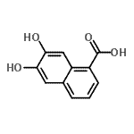 CAS#: 105284-13-7， 6,7-Dihydroxy-1-Naphthoic Acid