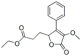 CAS#: 105346-34-7， Ethyl 3-(4-Methoxy-5-Oxo-3-Phenyl-2H-Furan-2-Yl)Propanoate