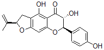 CAS#: 105377-76-2， (2R,6R,7R)-4,6-Dihydroxy-7-(4-Hydroxyphenyl)-2-Prop-1-En-2-Yl-2,3,6,7-Tetrahydrofuro[3,2-g]Chromen-5-One