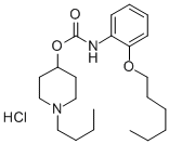 CAS#: 105384-12-1， (1-Butylpiperidin-1-Ium-4-Yl) N-(2-Hexoxyphenyl)Carbamate Chloride