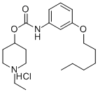 CAS#: 105405-73-0， (1-Ethylpiperidin-1-Ium-4-Yl) N-(3-Hexoxyphenyl)Carbamate Chloride