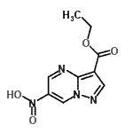 structure of CAS# 105411-95-8, Ethyl 6-Nitropyrazolo[1,5-a]Pyrimidine-3-Carboxylate;ethyl 6-nitro-8-hydropyrazolo[1,5-a]pyrimidine-3-carboxylate;ethyl 6-nitropyrazolo[1,5-a]pyrimidine-3-carboxylate