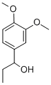 structure of CAS# 10548-83-1, alpha-Ethyl-3,4-Dimethoxy-Benzenemethanol