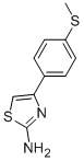 CAS#: 105512-85-4， 4-[4-(Methylthio)Phenyl]-2-Thiazolamine