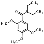 CAS#: 105518-12-5， N,N-Diethyl-2,4,5-Trimethoxybenzamide