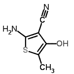 CAS#: 105558-73-4， 2-Amino-4-Hydroxy-5-Methyl-3-Thiophenecarbonitrile