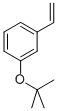 CAS#: 105612-79-1， 1-(1,1-Dimethylethoxy)-3-Ethenyl-Benzene