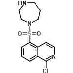 CAS#: 105628-70-4， 1-Chloro-5-(1,4-Diazepan-1-Ylsulfonyl)Isoquinoline