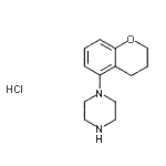 CAS#: 105684-90-0， 1-(3,4-Dihydro-2H-Chromen-5-Yl)Piperazine Hydrochloride (1:1)