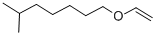 structure of CAS# 10573-35-0, Vinyl Iso-Octyl Ether;1-Ethenoxy-6-Methyl-Heptane;6-Methylheptoxyethylene;Ether, 6-Methylheptyl Vinyl