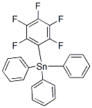 CAS 登录号：1058-08-8， (2,3,4,5,6-五氟苯基)-三(苯基)锡烷