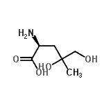 CAS#: 105817-05-8， (2S)-2-Amino-4,5-Dihydroxy-4-Methylpentanoic Acid