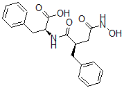 CAS#: 105831-46-7， (2S)-2-[[(2R)-4-(Hydroxyamino)-4-Oxo-2-(Phenylmethyl)Butanoyl]Amino]-3-Phenylpropanoic Acid
