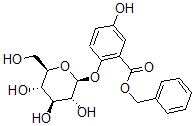 CAS#: 10590-85-9， 2-(beta-D-Glucopyranosyloxy)-5-Hydroxybenzoic Acid Benzyl Ester