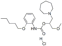 CAS#: 105919-73-1， [1-(Azepan-1-Yl)-3-Methoxypropan-2-Yl] N-(2-Pentoxyphenyl)Carbamate