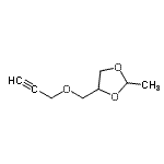 CAS#: 105922-60-9， 2-Methyl-4-[(2-Propyn-1-Yloxy)Methyl]-1,3-Dioxolane