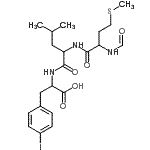 CAS#: 105931-59-7， N-Formylmethionylleucyl-4-Iodophenylalanine