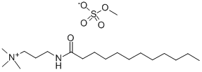 CAS#: 10595-49-0， Methyl trimethyl-3-((1-oxododecyl)amino)propylammonium sulphate