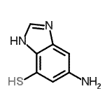 CAS#: 10597-56-5， 5-Amino-1H-Benzimidazole-7-Thiol