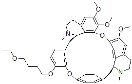 CAS#: 106006-09-1， O-4-(Ethoxybutyl)berbamine
