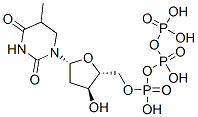 CAS#: 106094-51-3， [(2R,3S,5S)-3-Hydroxy-5-[(5S)-5-Methyl-2,4-Dioxo-1,3-Diazinan-1-Yl]Oxolan-2-Yl]Methyl (Hydroxy-Phosphonooxyphosphoryl) Hydrogen Phosphate