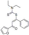 CAS#: 106128-43-2， [(E)-3-Furan-2-Yl-3-Oxo-1-Phenylprop-1-Enyl] Diethylaminomethanedithioate