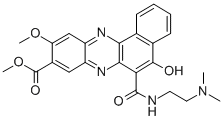 CAS#: 106224-67-3， Methyl 6-(2-Dimethylaminoethylcarbamoyl)-10-Methoxy-5-Oxo-7H-Benzo[h]Phenazine-9-Carboxylate