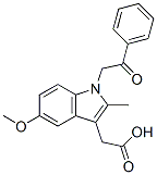 CAS#: 106287-90-5， 5-Methoxy-2-Methyl-1-(2-Oxo-2-Phenylethyl)-1H-Indole-3-Aceticacid