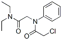 CAS#: 106321-35-1， 2-Chloro-N-(Diethylcarbamoylmethyl)-N-Phenyl-Acetamide
