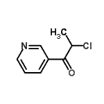 CAS#: 106430-50-6， 2-Chloro-1-(3-Pyridinyl)-1-Propanone
