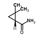 CAS#: 106462-18-4， (1R)-2,2-Dimethylcyclopropanecarboxamide