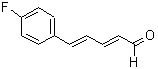 CAS 登录号：106485-23-8， (2E,4E)-5-(4-氟苯基)-2,4-戊二烯醛