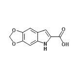 CAS#: 106517-64-0， 5H-[1,3]Dioxolo[4,5-f]Indole-6-Carboxylic Acid