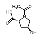 CAS#: 106564-72-1， (4S)-1-Acetyl-4-Hydroxy-D-Proline