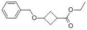 structure of CAS# 106596-81-0, 3-(Phenylmethoxy)-Cyclobutanecarboxylic Acid Ethyl Ester;Cyclobutanecarboxylic Acid, 3-(Phenylmethoxy)-, Ethyl Ester;Ethyl 3-(Benzyloxy)Cyclobutanecarboxylate