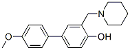 CAS#: 106609-38-5， 4-(4-Methoxyphenyl)-2-(Piperidin-1-Ylmethyl)Phenol