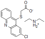 CAS#: 106636-60-6， Diethylazanium 2-(2-Chloroacridin-9-Yl)Sulfanylacetate