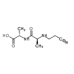 CAS#: 106659-81-8， N-(2-Cyanoethyl)-L-Alanyl-L-Alanine
