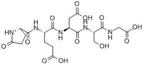 CAS#: 106678-69-7， (4S)-5-[[(2S)-1-[[(2S)-1-(Carboxymethylamino)-3-Hydroxy-1-Oxopropan-2-Yl]Amino]-4-Hydroxy-1,4-Dioxobutan-2-Yl]Amino]-5-Oxo-4-[[(2S)-5-Oxopyrrolidine-2-Carbonyl]Amino]Pentanoic Acid