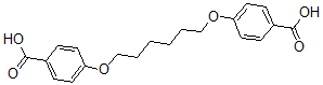 CAS#: 106680-96-0， 4-[6-(4-Carboxyphenoxy)Hexoxy]Benzoic Acid