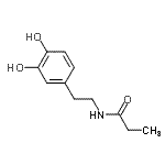 CAS#: 106827-66-1， N-[2-(3,4-Dihydroxyphenyl)Ethyl]Propanamide