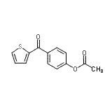 CAS#: 106882-30-8， 4-(2-Thienylcarbonyl)Phenyl Acetate