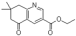 structure of CAS# 106944-52-9, Ethyl 7,7-Dimethyl-5-Oxo-5,6,7,8-Tetrahydro-3-Quinolinecarboxylate;Ethyl 7,7<wbr>-dimethyl<wbr>-5-oxo-5,<wbr>6,7,8-tet<wbr>rahydro-q<wbr>uinoline-<wbr>3-carboxy<wbr>late;Ethyl 7,7<wbr>-Dimethyl<wbr>-5-oxo-5,<wbr>6,7,8-tet<wbr>rahydroqu<wbr>inoline-3<wbr>-carboxyl<wbr>ate;ethyl 7,7<wbr>-dimethyl<wbr>-5-oxo-6,<wbr>7,8-trihy<wbr>droquinol<wbr>ine-3-car<wbr>boxylate