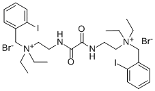 CAS 登录号：106978-54-5， 2-[[2-[2-[二乙基-[(2-碘苯基)甲基]铵基]乙基氨基]-2-氧代乙酰基]氨基]乙基-二乙基-[(2-碘苯基)甲基]铵二溴化物