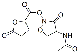 CAS#: 107167-31-7， (4-Acetamido-3-Oxo-1,2-Oxazolidin-2-Yl) 5-Oxooxolane-2-Carboxylate