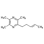 CAS#: 107209-24-5， 2,3,5-Trimethyl-6-[(3E)-3-Penten-1-Yl]Pyrazine